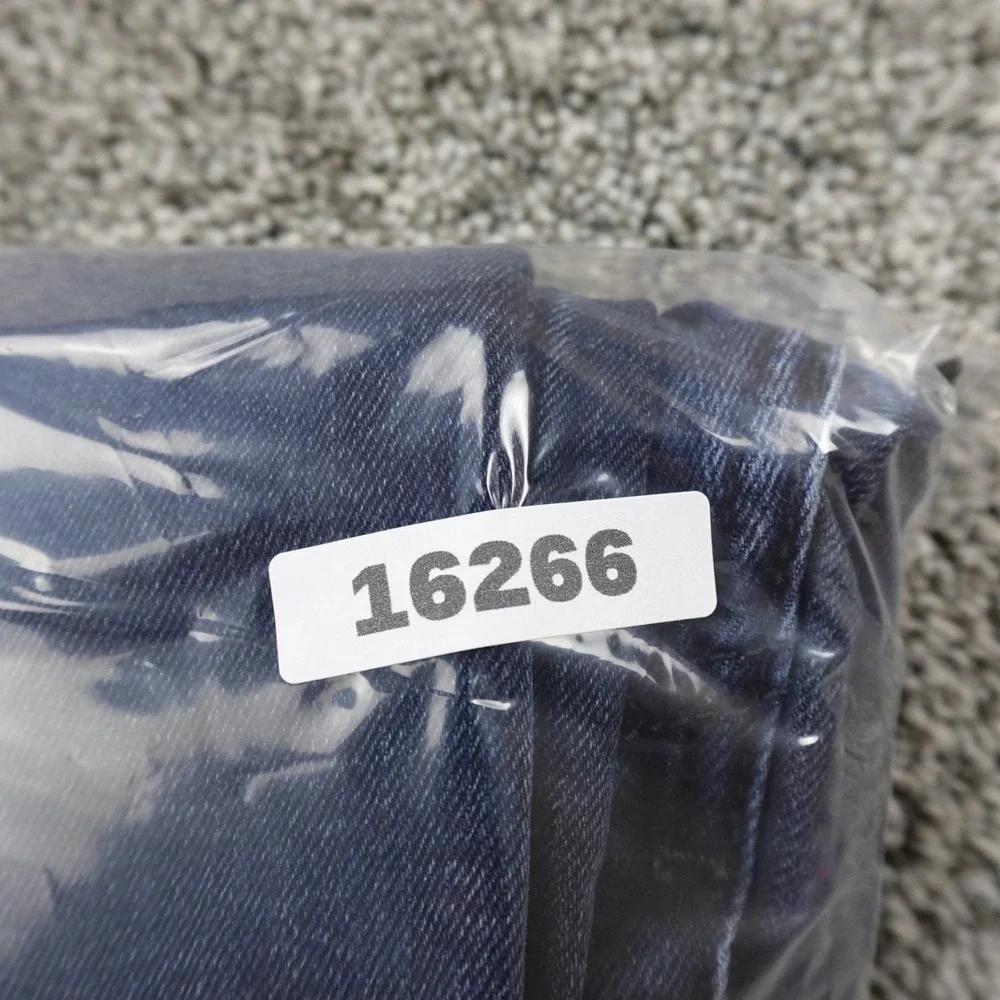 Levis Jeans Mens 29X30‎ Dark Blue Denim Pants Performance 502 Taper Stretch Flex